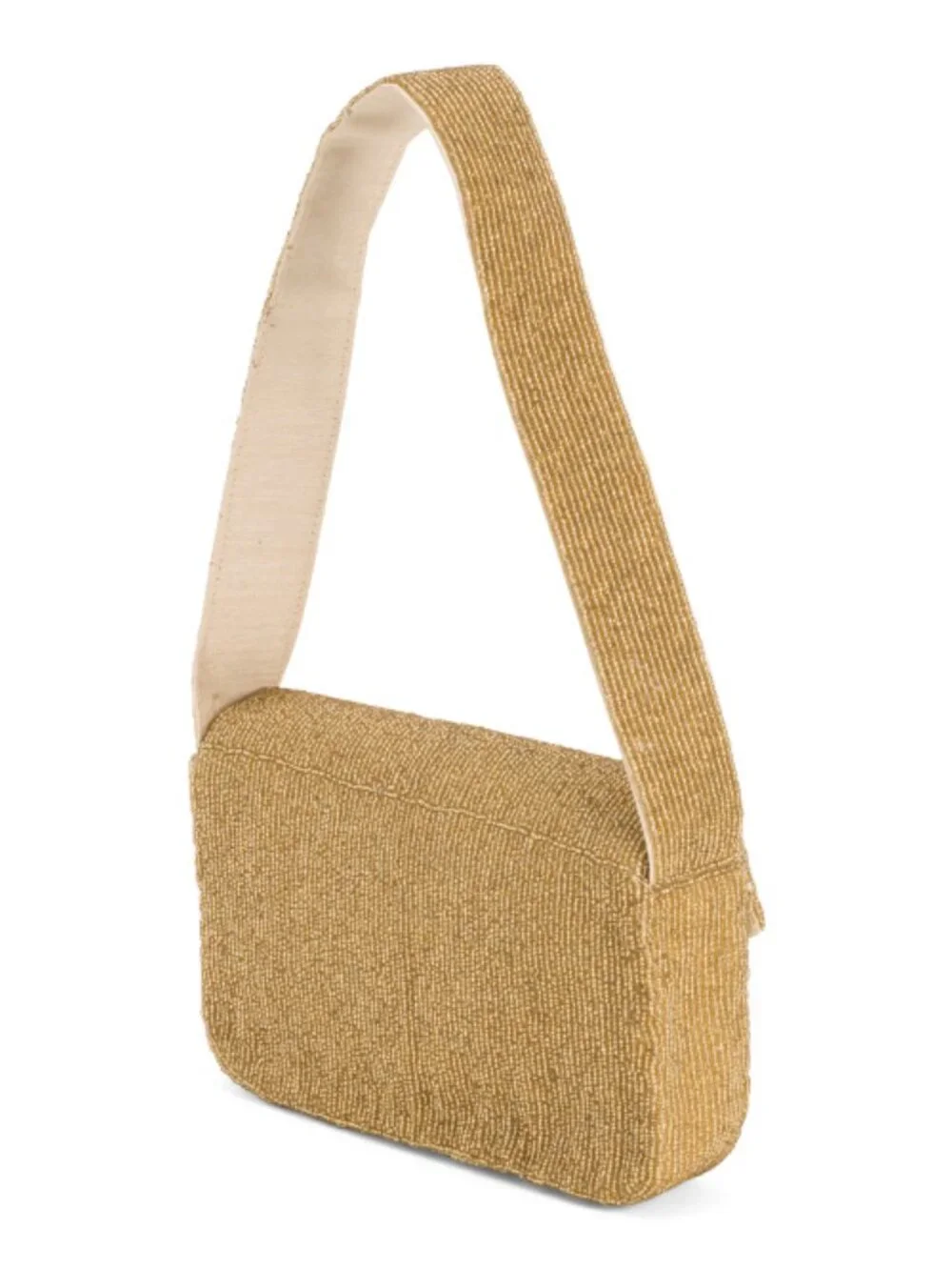 SOL AND MER Autumn Motif Fully Beaded Shoulder Bag